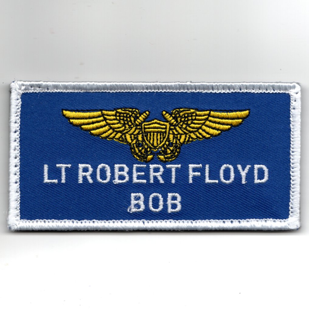 TG:MAV LT Robert 'BOB' Floyd Nametag (Blue/V)