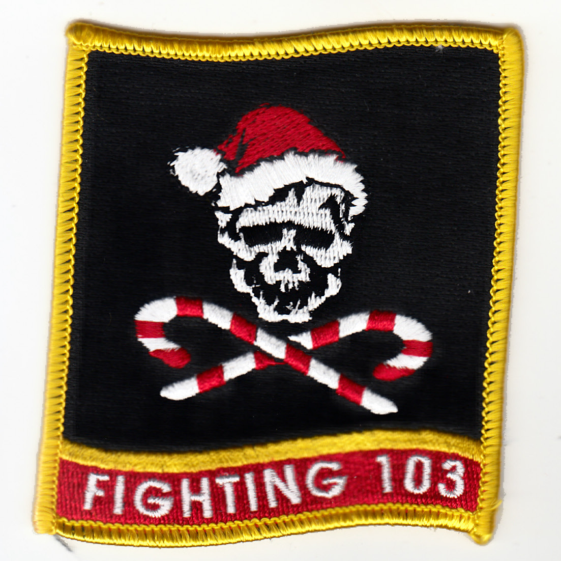 VFA-103 2023 'CHRISTMAS' Patch (Yellow Border)
