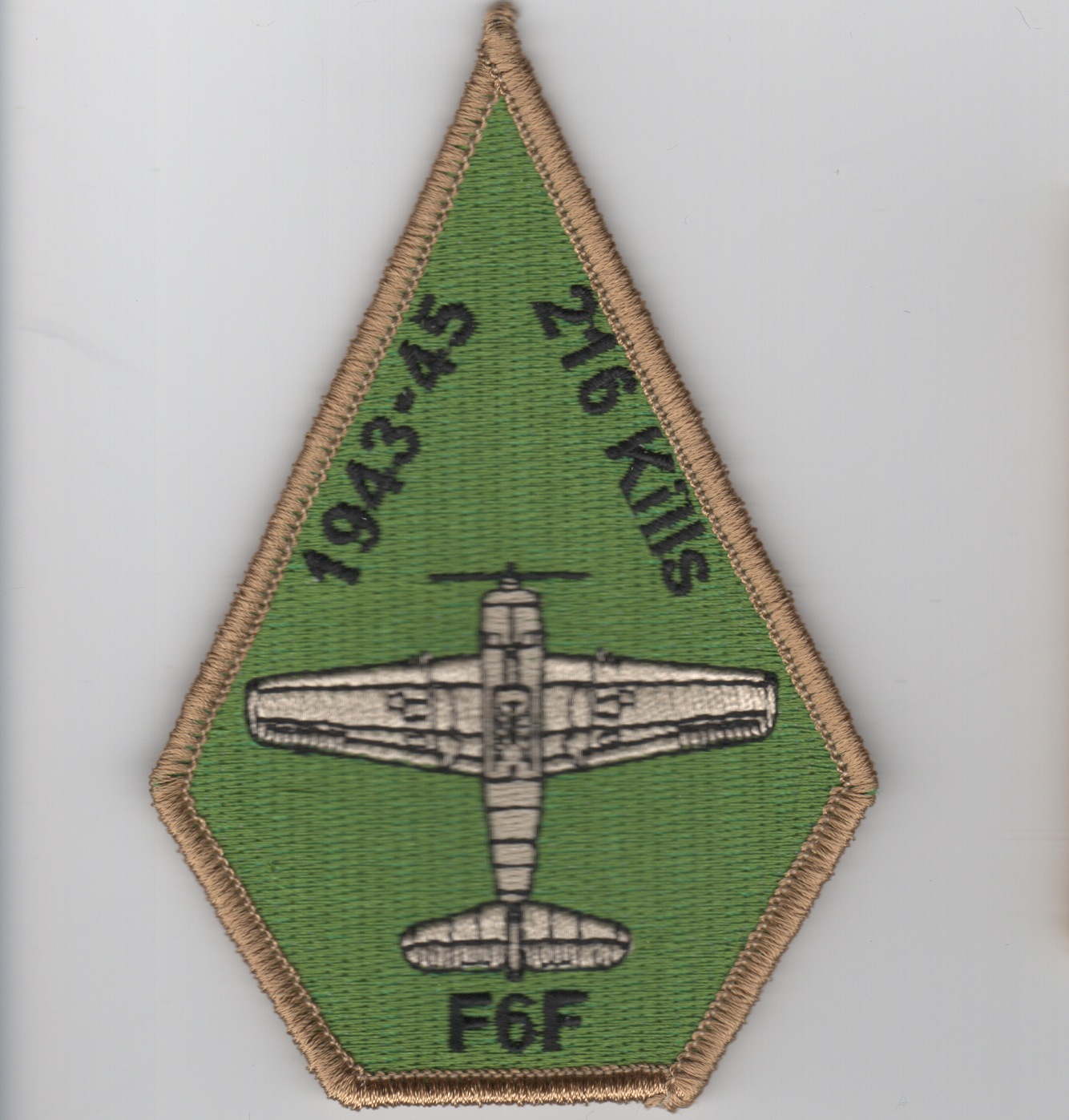VF/VFA-2 'F6F 216 Kills' Coffin Patch