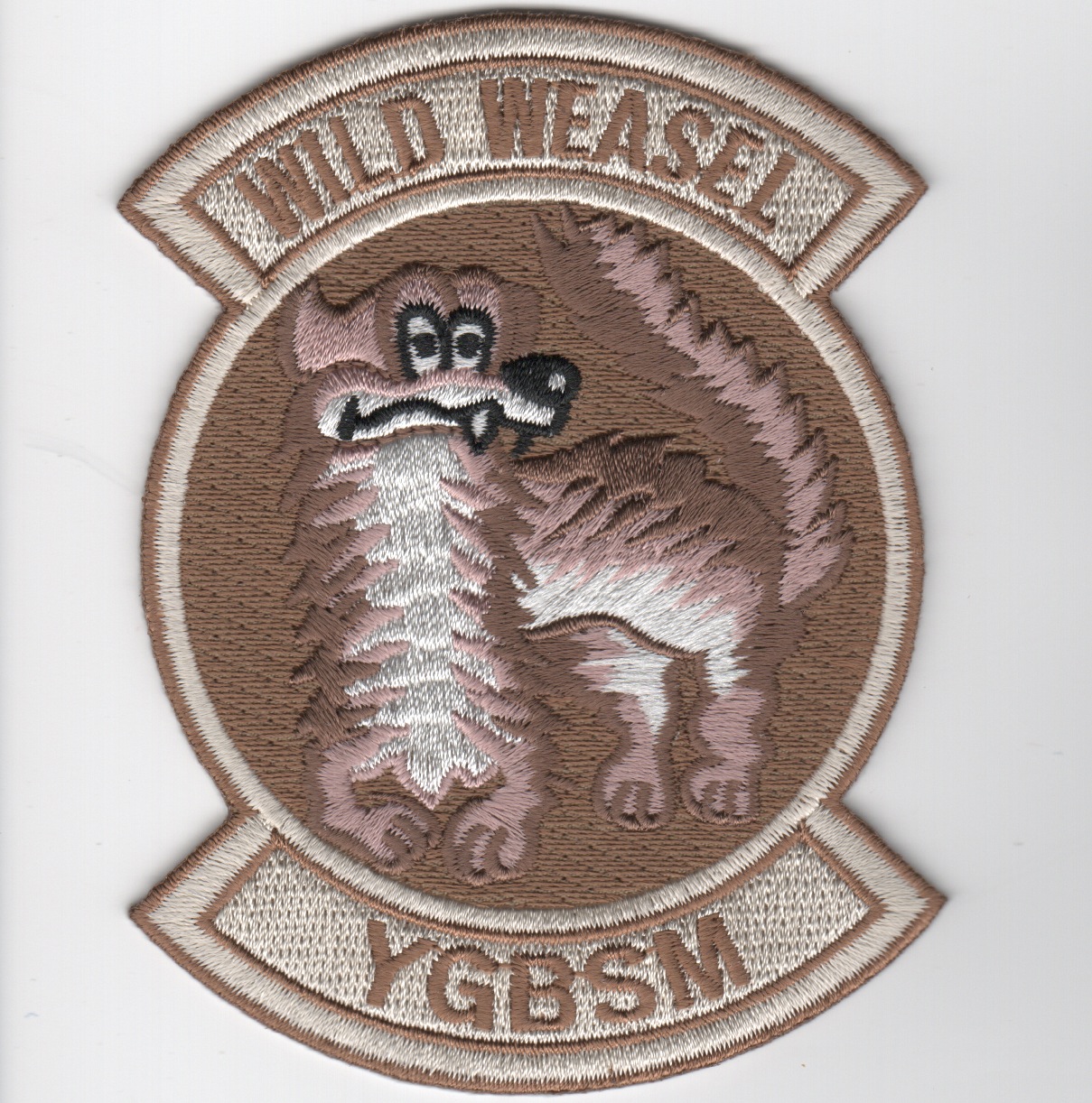 Wild Weasel 'YGBSM' (Des/No Velcro)