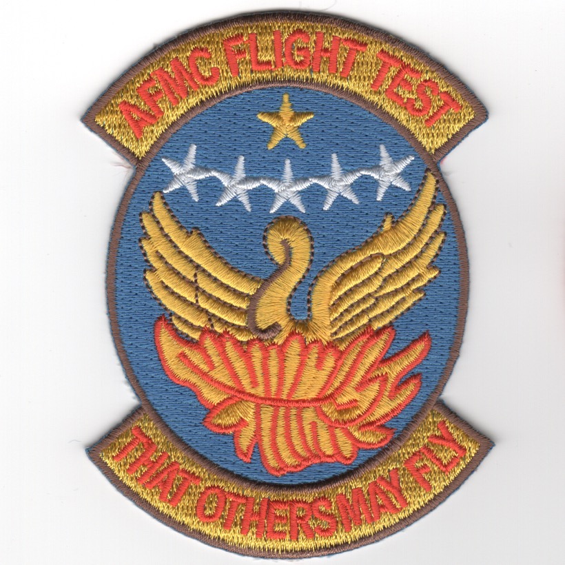 USAF Materiel Command Flight Test Patch (Lt Blue)