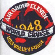 Air Group 11 1948 Cruise Patch
