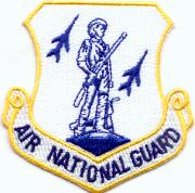 Air National Guard Crest (White)