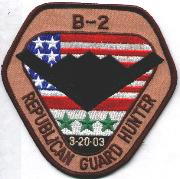 B-2 Republican Guard Hunter Patch