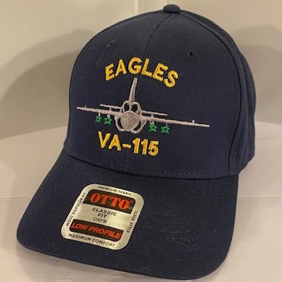 VA-115 'Eagles' Squadron Ballcap (Blue/D.E.)