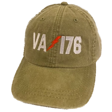 VA-176 Ballcap (Khaki/Lightning)