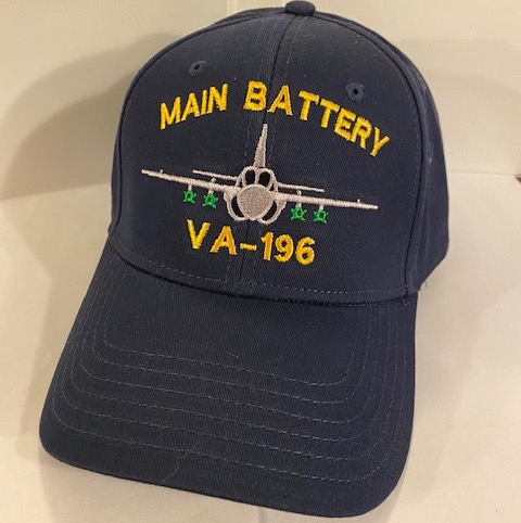 VA-196 Squadron Ballcap w/AC (Dk Blue/DE)