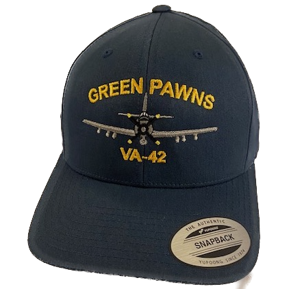 VA-42 Green Pawns *A-1D* Ballcap (Dark Blue)