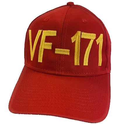 VF-171 Ballcap (Red/Yellow Text)