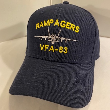 VFA-83 'F/A-18 'FRONTAL' (Dark Blue/Yellow Letters)