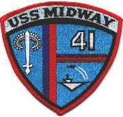 USS Midway (CV-41) Patch