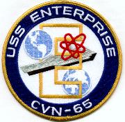 USS Enterprise (CVN-65) Ship Patch
