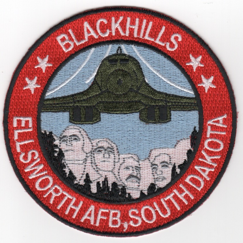 Ellsworth AFB B-1B Patch (Red)