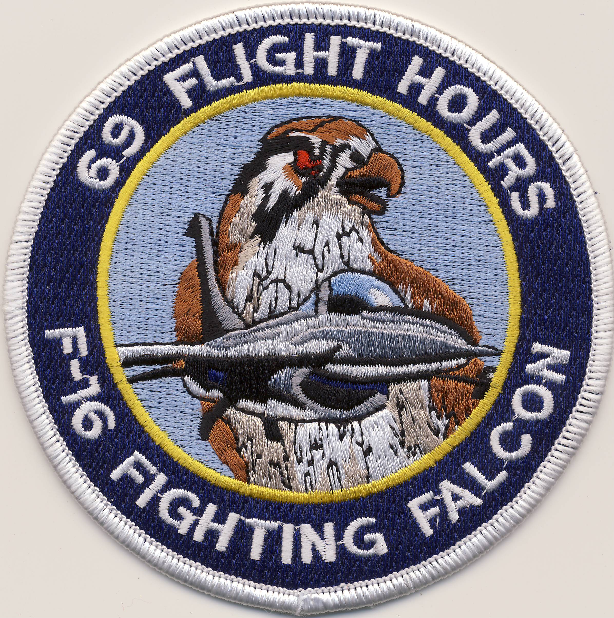 F-16 69 Hours Patch (No Velcro)