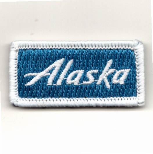 FSS - ALASKA Airlines (White Border/White Letters)