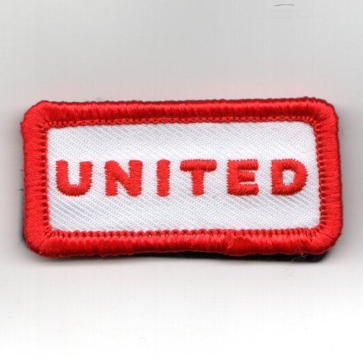 FSS - UNITED Airlines Patch (RED Border)