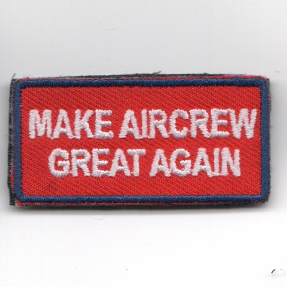 FSS - 'Make AIRCREW Great Again' (Red/Velcro)