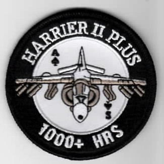 26th MEU/Harrier II+ '1000 HOURS' Patch