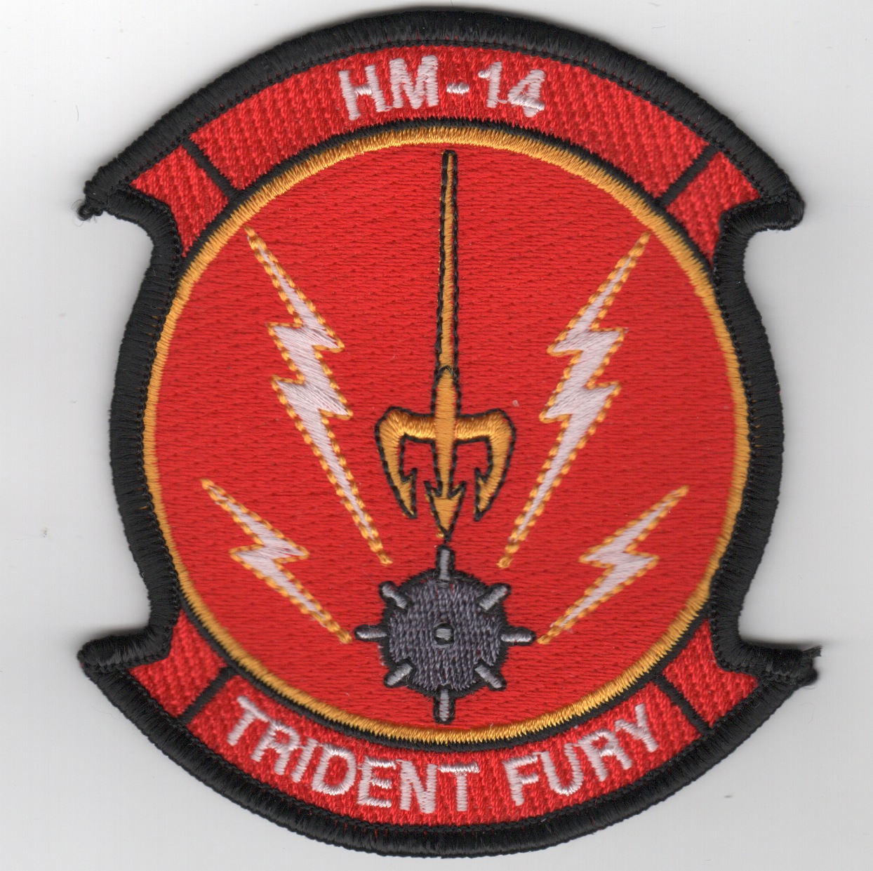 HM-14 'Trident Fury' Patch (Red)
