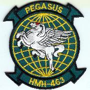 HMH-463 Squadron Patch (Green/Yellow)