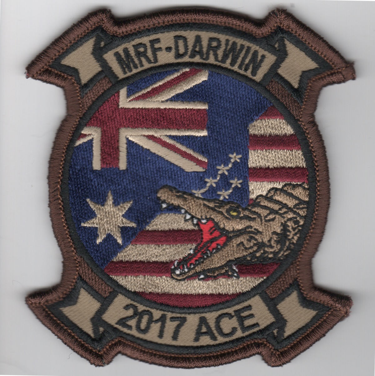 HMLA-367 'MRF-DARWIN' Patch (Blue Flag)