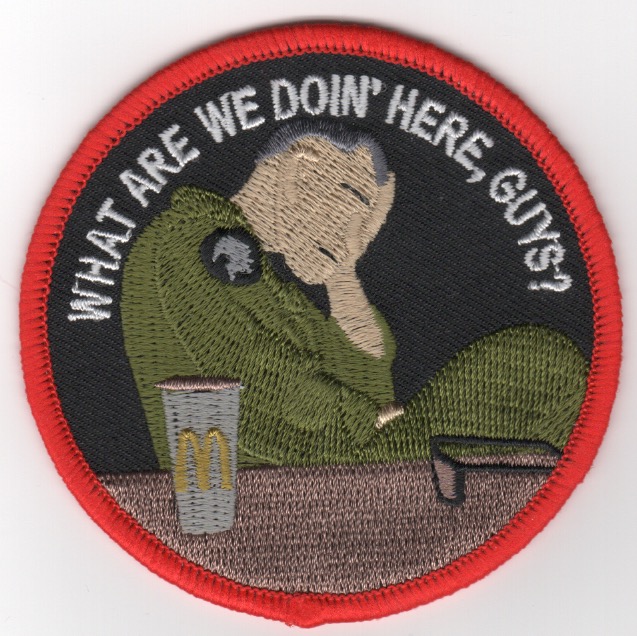 HMLA-367 'What Are We Doing Here' Patch
