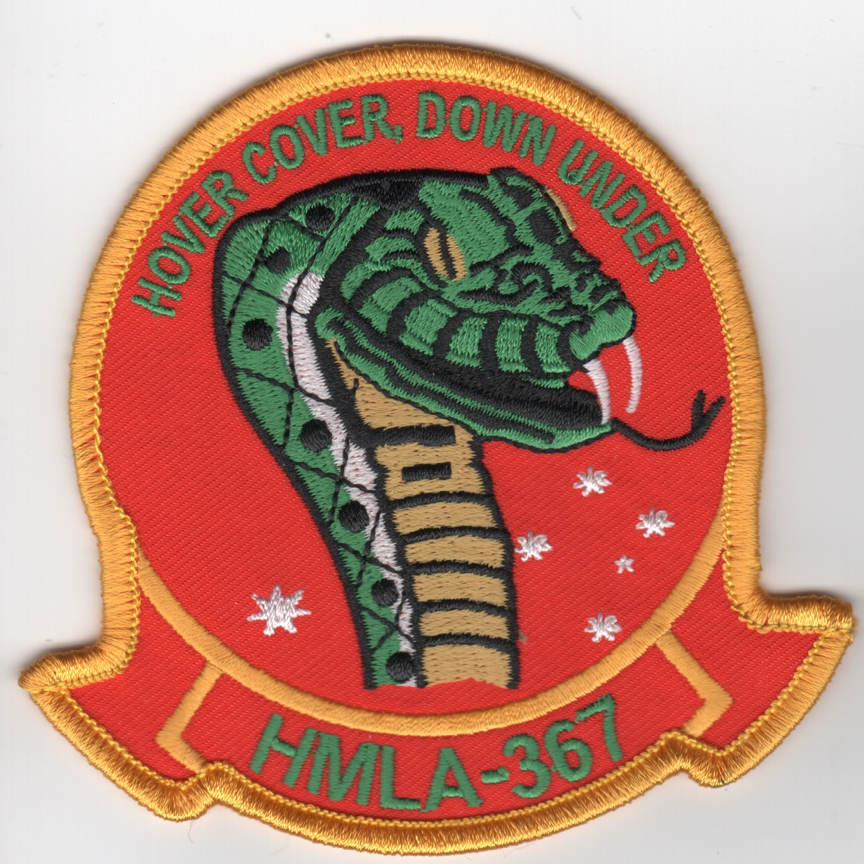 HMLA-367 'Hover Cover, Down Under' (Red)