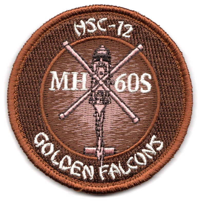 HSC-12 MH-60S 'Bullet' Patch (DES)