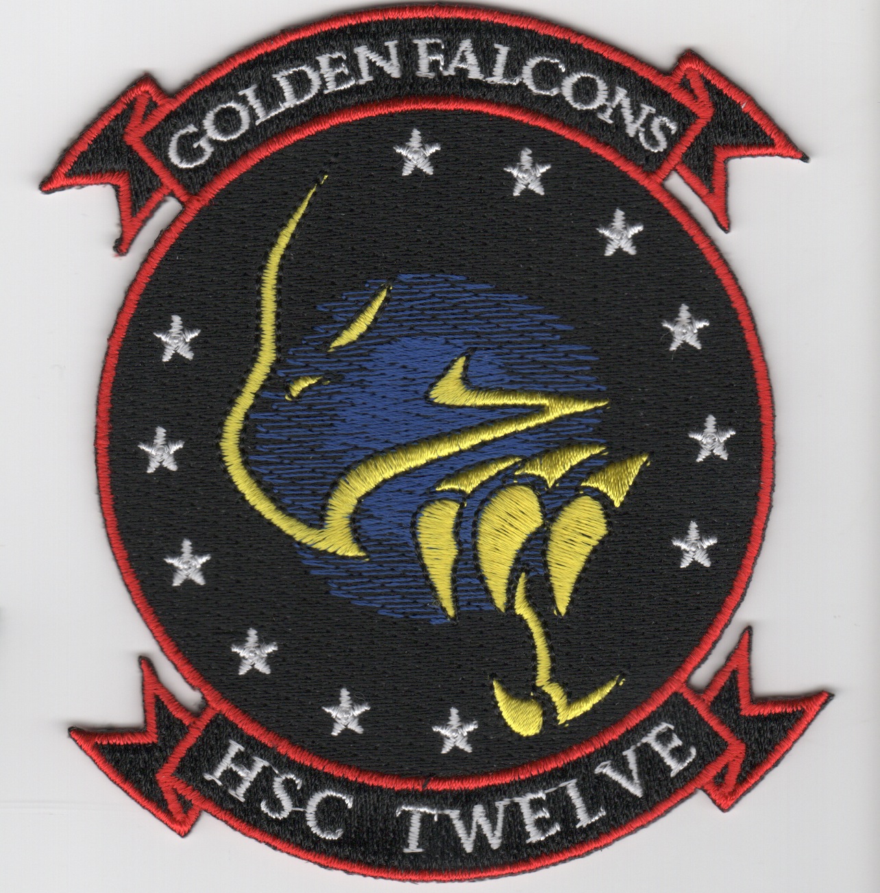 HSC-12 Squadron Patch (w/Stars)