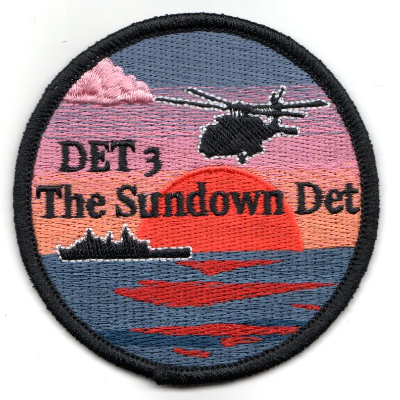 HSC-22/DET-3 'SUNDOWN DET' Patch