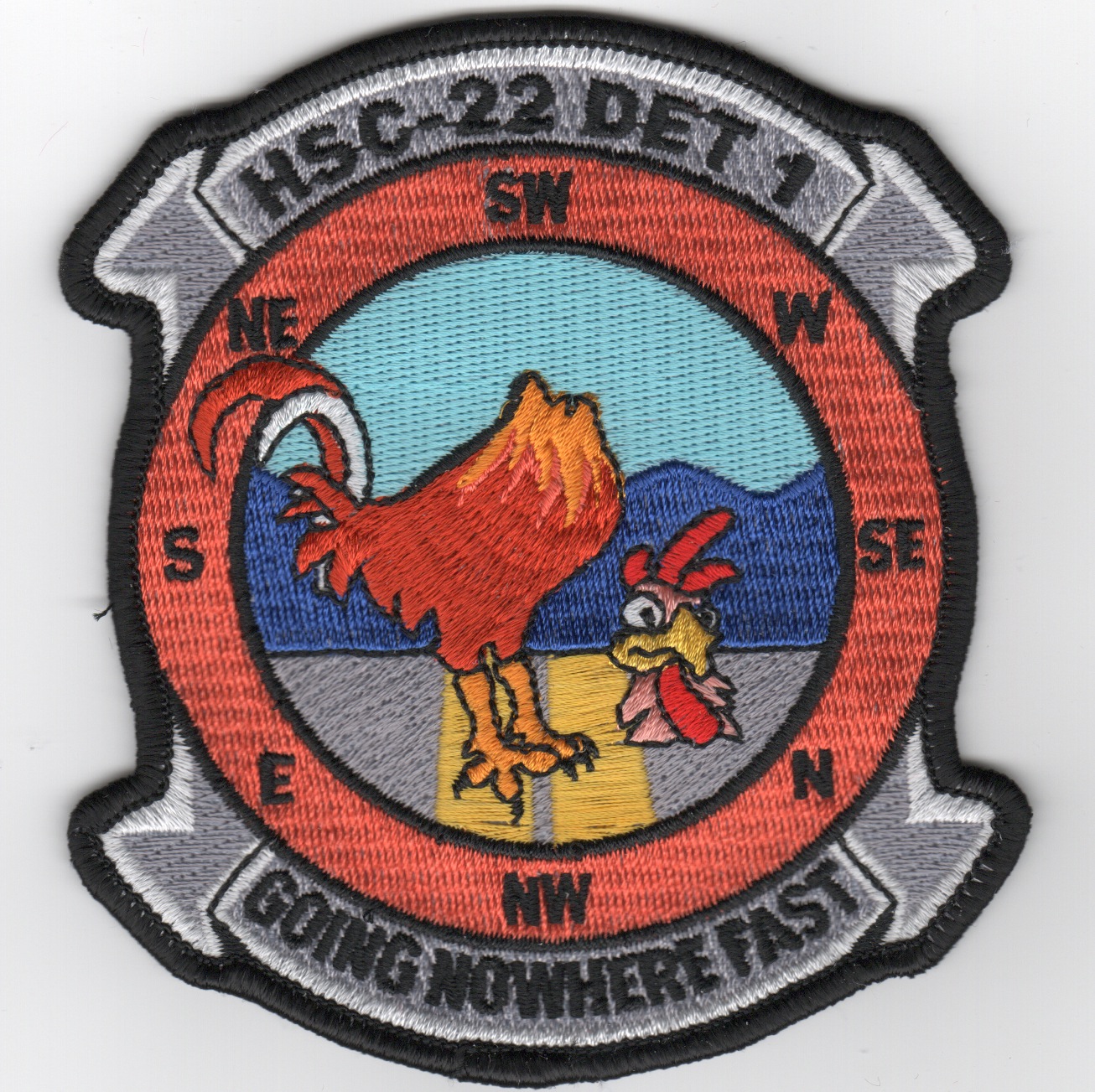 HSC-22/DET-1 'NOWHERE FAST' Patch