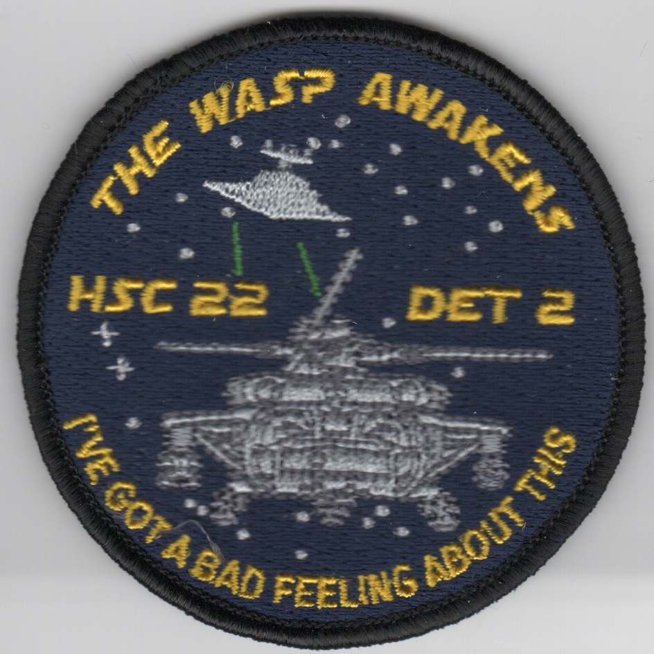 HSC-22/Det-2 'WASP AWAKENS' Patch