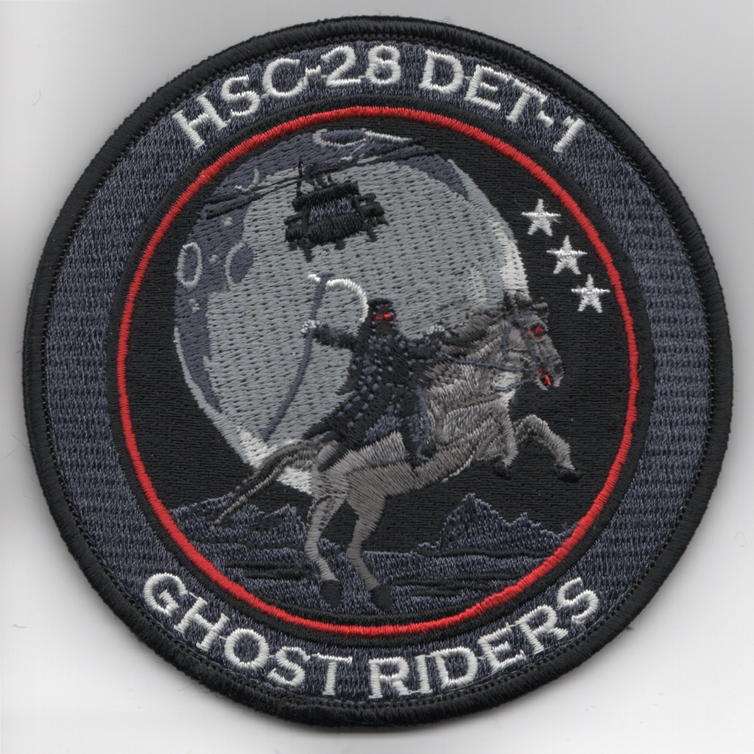 HSC-28 Det-1 'Ghostriders' (Horse & Moon/3-in)