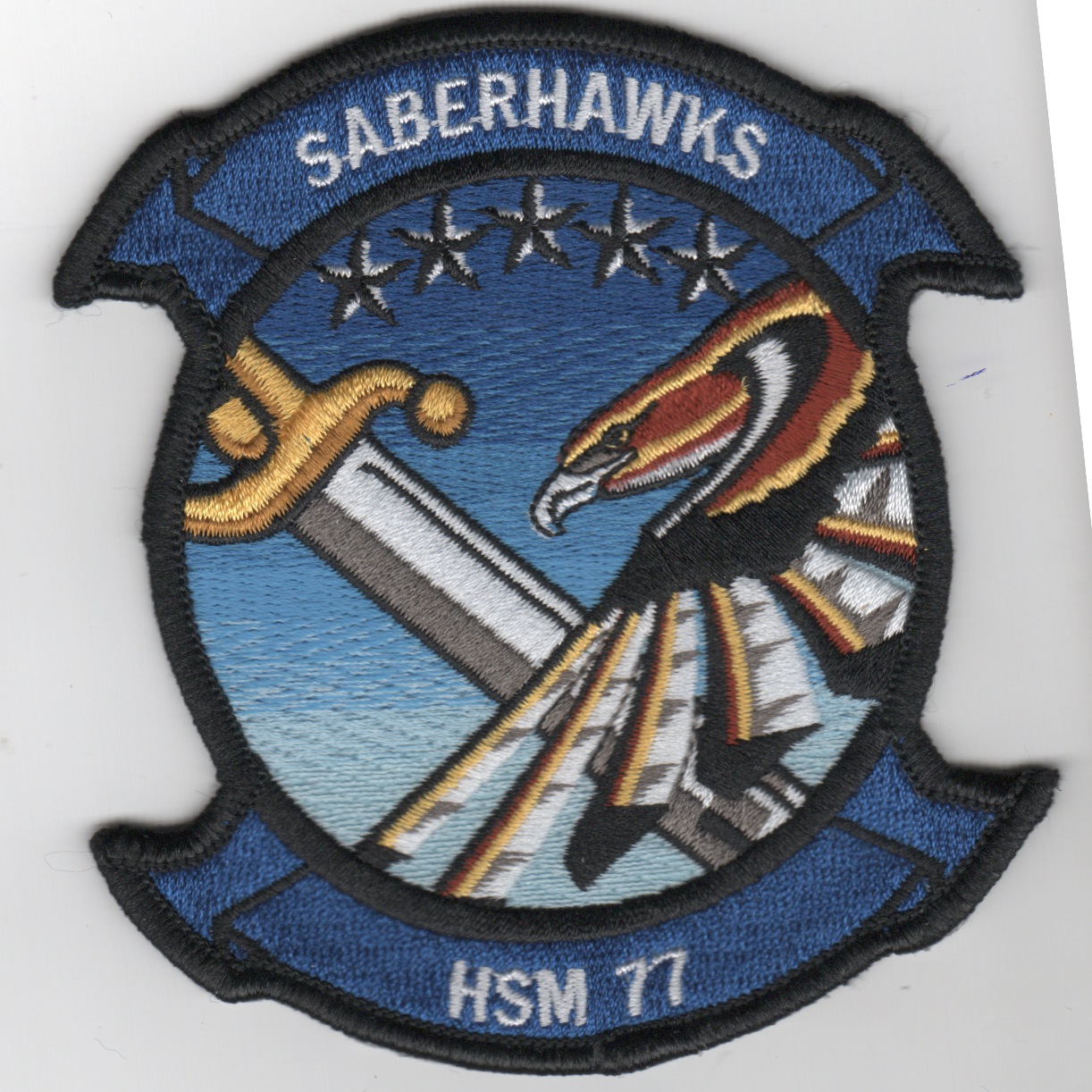 HSM-77 Squadron Patch (Blue)