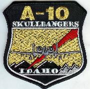 190 FS 'Skullbangers' A-10 Patch