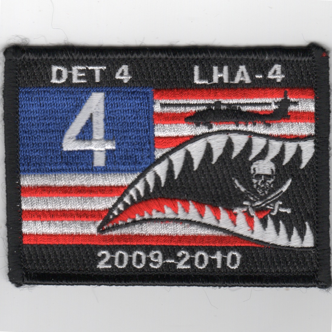 LHA-4 Det-4 2009-2010 Flag Patch