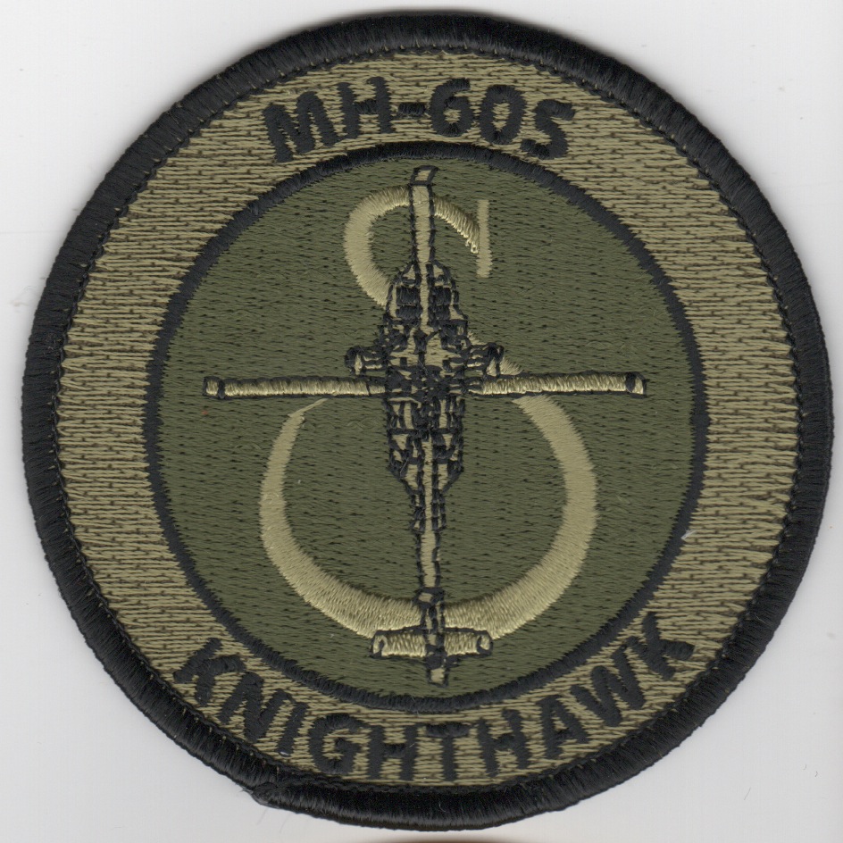 MH-60S 'KnightHawk' Bullet Patch (Subd)