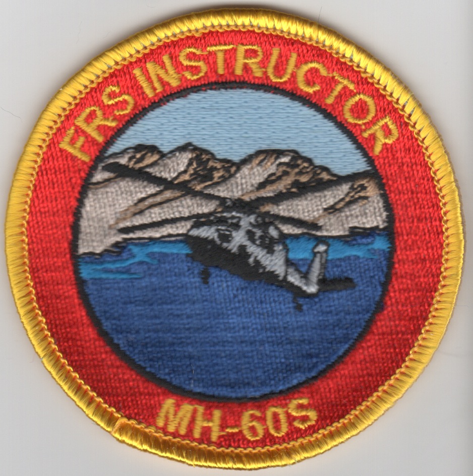 MH-60S 'FRS Instructor' Bullet Patch (YLW Border)