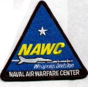 Naval Air Warfare Center (NAWC) Patch (Black Border)