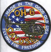 OH-6 Cayuse 'FFF/Made in the USA' Patch