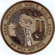 Operation Noble Eagle Patch (Des)