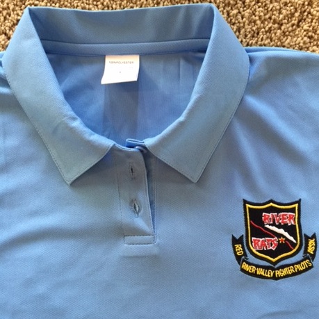 LADIES RRVA Polo Shirt (Lt Blue)