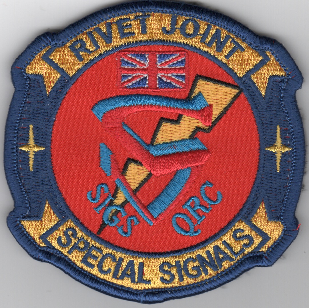 RAF Rivet Joint 'Special Signals' Patch