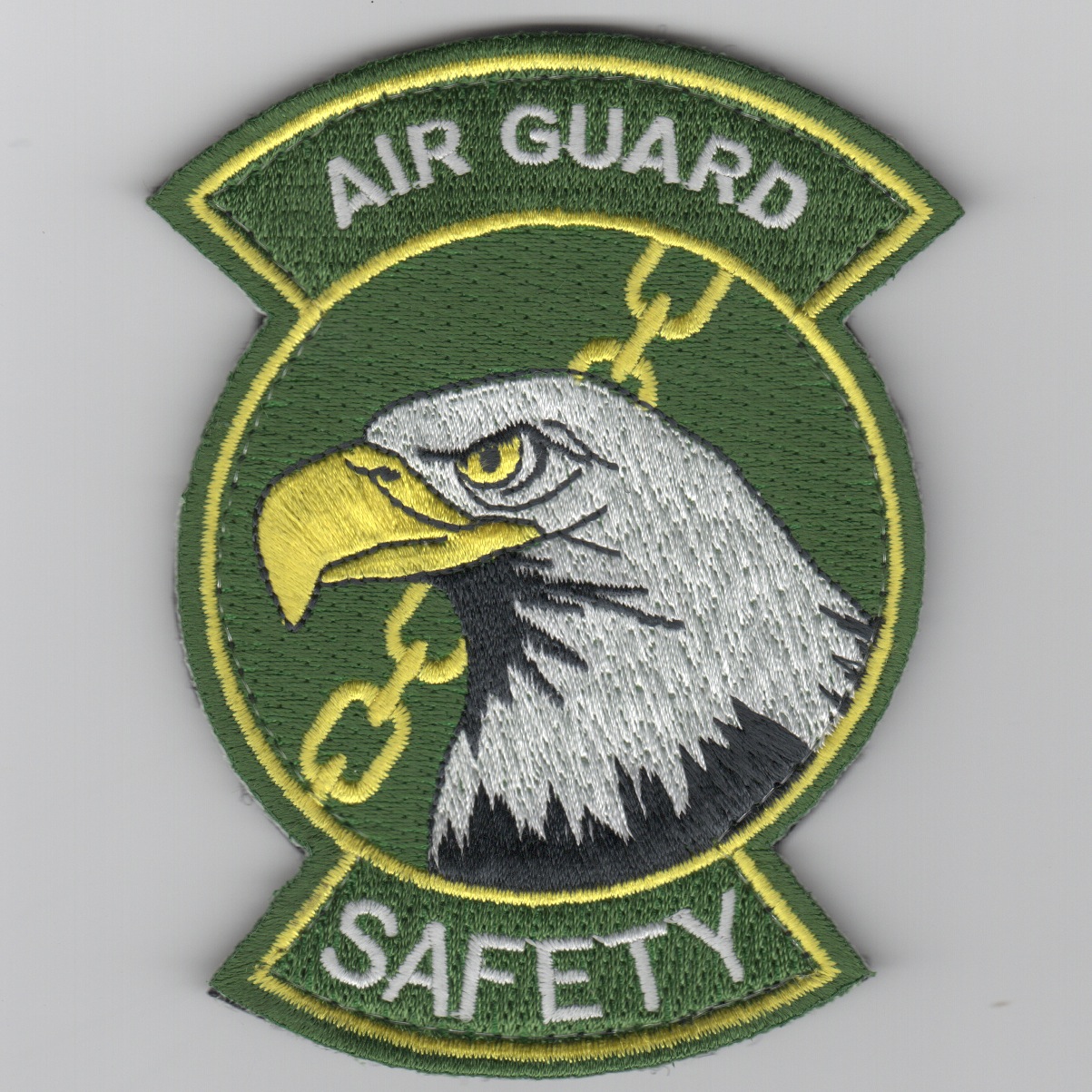 Air National Guard-Safety (Green w/NO Velcro)