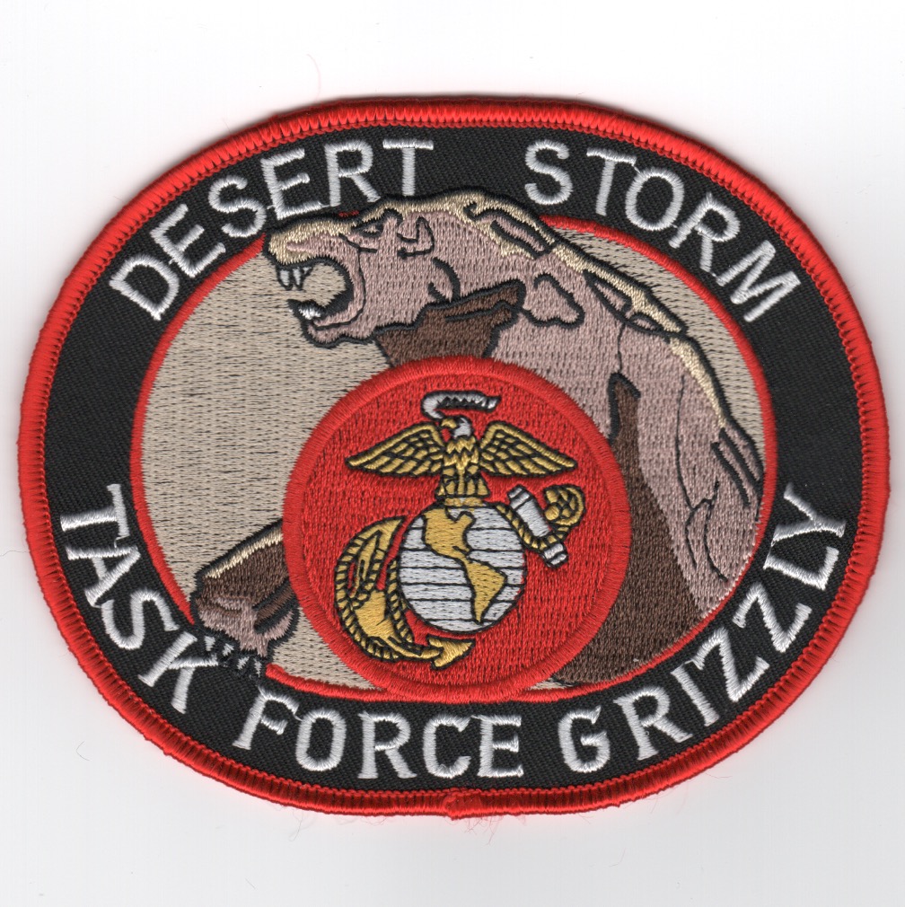 DESERT STORM 'Task Force GRIZZLY' Patch