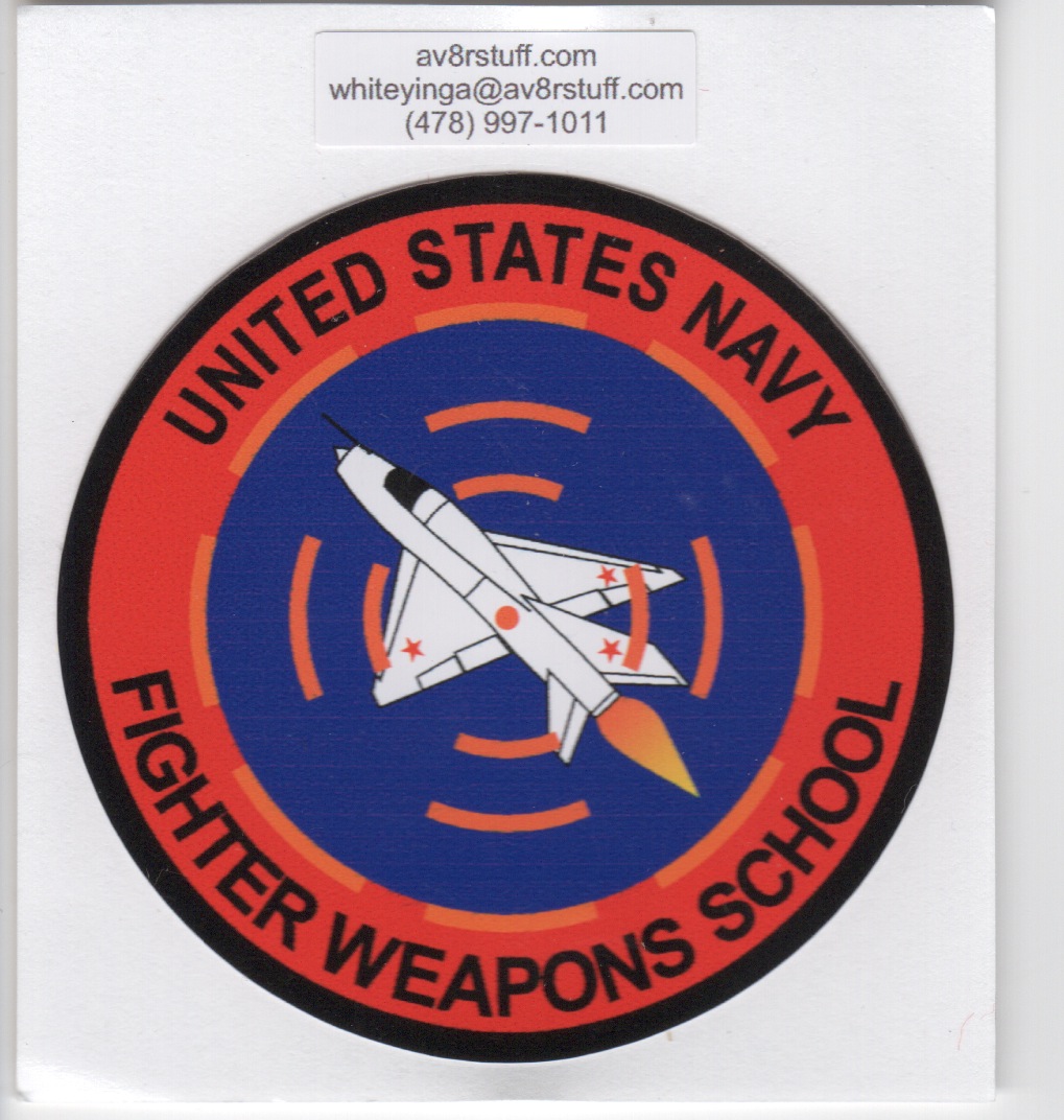 USN Fighter Weapons School (Sticker)