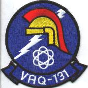 VAQ-131 Squadron Patch (Dk Blue/Black Border)