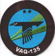 VAQ-135 (Round/Blank) Patch