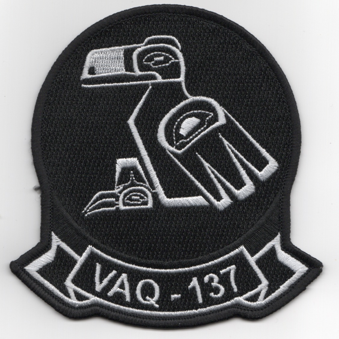 VAQ-137 Squadron Patch (Black)