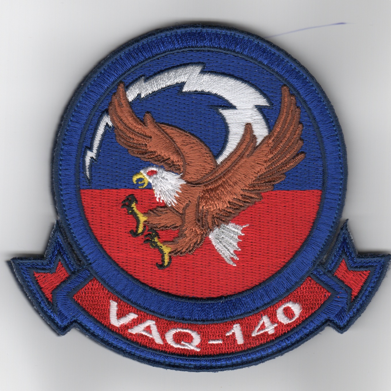 VAQ-140 Squadron Patch (Blue/V)